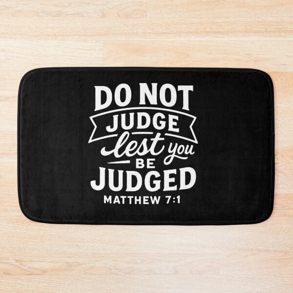 Item preview, Matthew 7:1 Do Not Judge Lest You Be Judged designed and sold by plushism.
