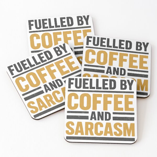 Item preview, Coffee & Sarcasm designed and sold by Concrete Crown.