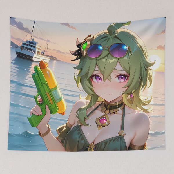 Item preview, Collei Genshin Impact Seaside Sunset Smile designed and sold by PMartistStudio.