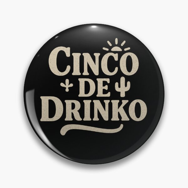 Item preview, Cinco de Drinko Cinco de Mayo Retro Vintage Party Design designed and sold by MartBook.