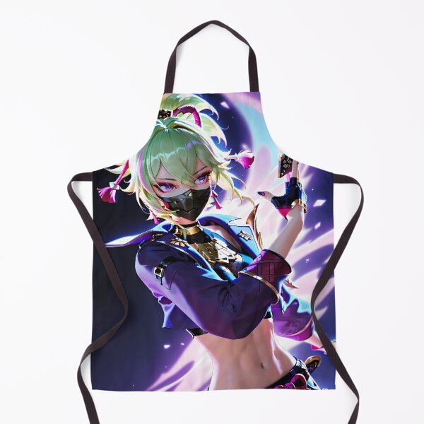 Item preview, Kuki Shinobu Genshin Impact Neon Cyberpunk Glow designed and sold by PMartistStudio.