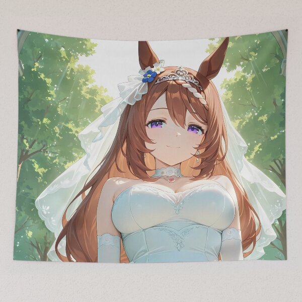 Item preview, Super Creek Uma Musume Wedding Dress Forest Light White Veil Romance designed and sold by PMartistStudio.