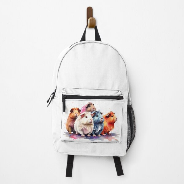 Item preview, Colorful guinea pigs - fluffy watercolor design designed and sold by Rose Design & Photos.