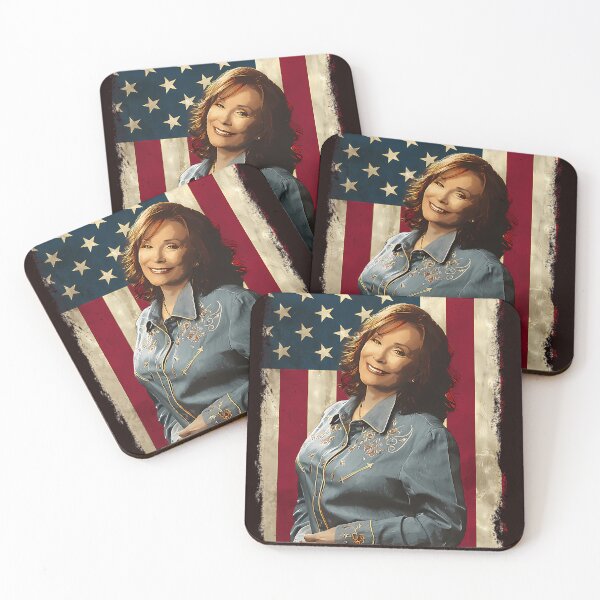 Item preview, Vintage American Flag Lorettas Lynn Legend designed and sold by IgnorantArry.