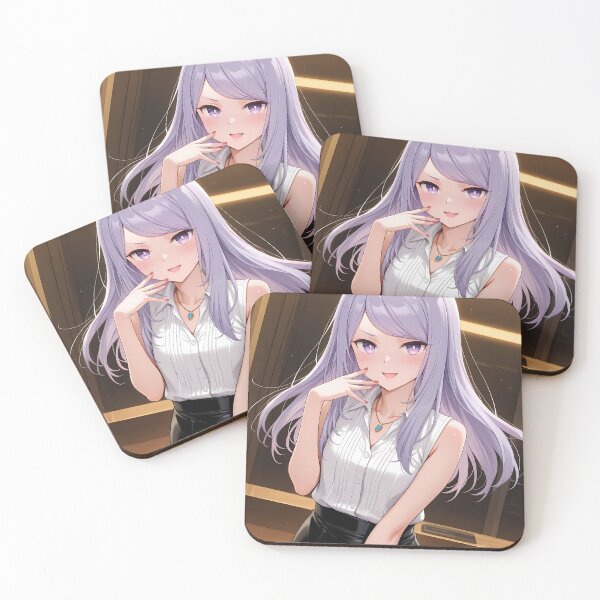 Item preview, Mejiro McQueen Uma Musume Lavender Elegant Portrait Glow designed and sold by PMartistStudio.