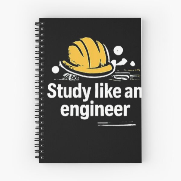 Item preview, Study Like An Engineer - Yellow Hard Hat with Mechanical Gears Design designed and sold by Amr Darwish Graphic designer.