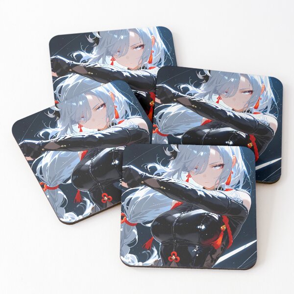 Item preview, Shenhe Genshin Impact Night Focus Elegance designed and sold by PMartistStudio.