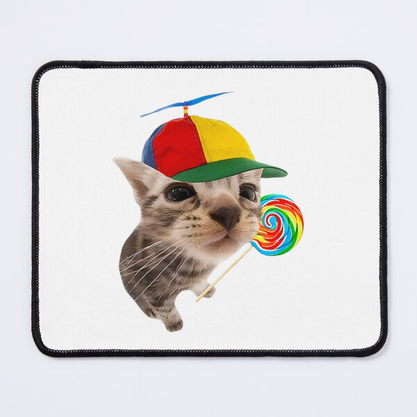 Item preview, Funny Cat Propeller Hat Cute Meme Kitty Lollipop Humor Graphic designed and sold by alber-garnell.