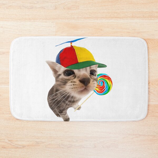 Item preview, Funny Cat Propeller Hat Cute Meme Kitty Lollipop Humor Graphic designed and sold by alber-garnell.