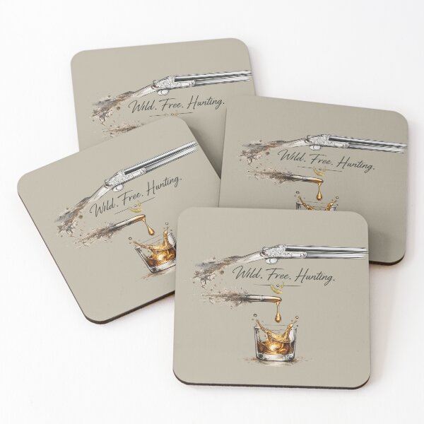 Artikelvorschau, Design für Jagd-Whiskygläser entworfen und verkauft von TammyHunterArt.