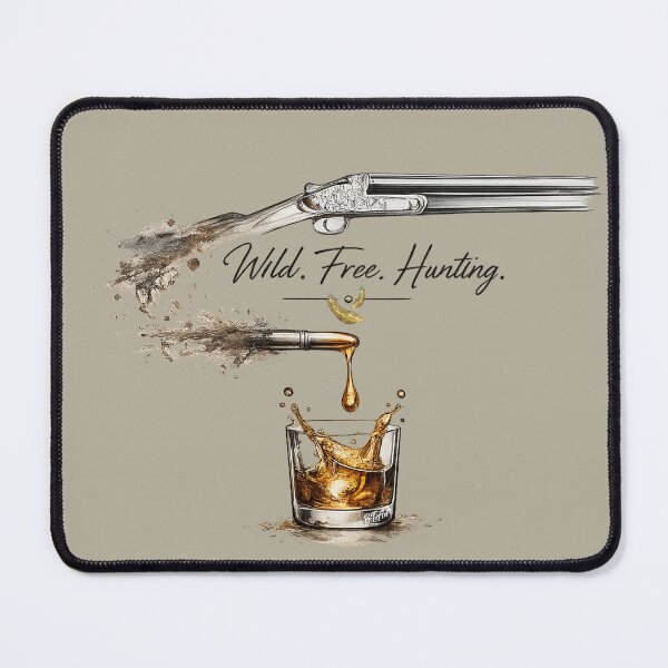 Item preview, Hunting Whiskey Glass Design designed and sold by TammyHunterArt.