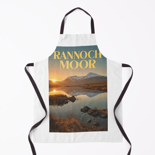 Item preview, Rannoch Moor Glencoe Scotland Winter Peaks Highland Reflection Scene designed and sold by Aryabek.