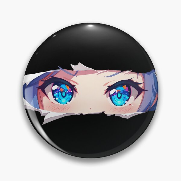 Item preview, Illustrious Azur Lane Blue Eyes Torn Paper Peek designed and sold by PMartistStudio.