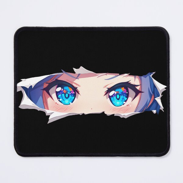 Item preview, Illustrious Azur Lane Blue Eyes Torn Paper Peek designed and sold by PMartistStudio.
