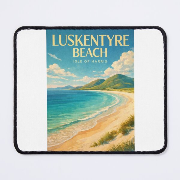 Item preview, Luskentyre Beach Isle of Harris Outer Hebrides Scotland Coastal Bay designed and sold by Aryabek.