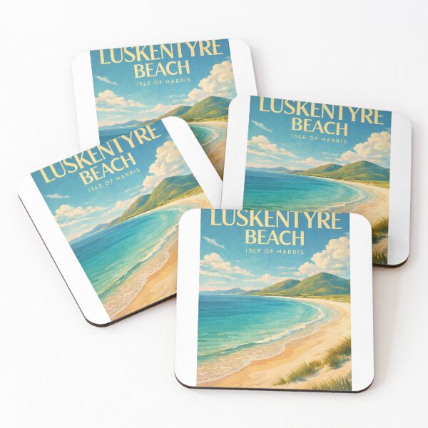 Item preview, Luskentyre Beach Isle of Harris Outer Hebrides Scotland Coastal Bay designed and sold by Aryabek.
