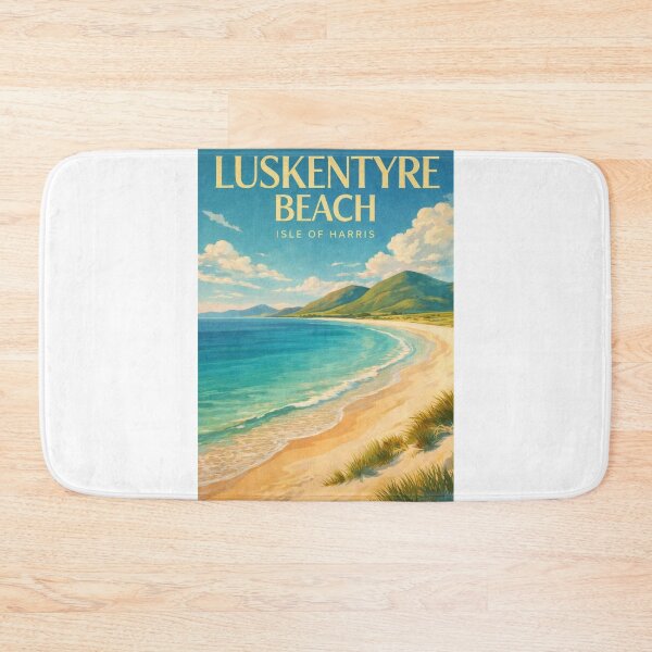 Item preview, Luskentyre Beach Isle of Harris Outer Hebrides Scotland Coastal Bay designed and sold by Aryabek.