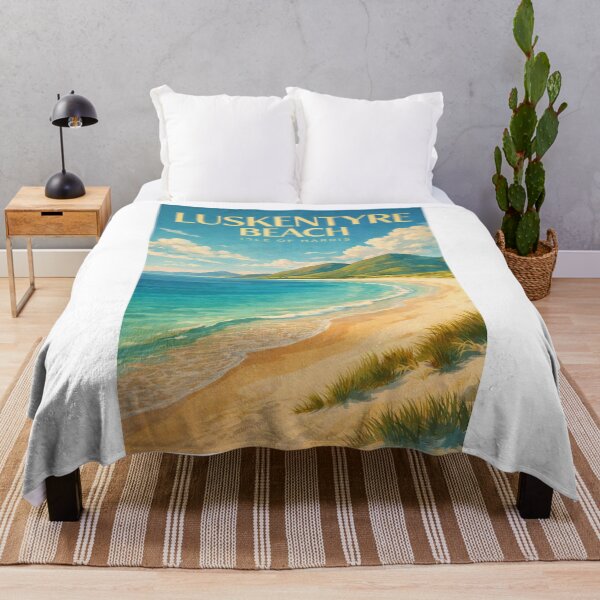Item preview, Luskentyre Beach Isle of Harris Outer Hebrides Scotland Coastal Bay designed and sold by Aryabek.