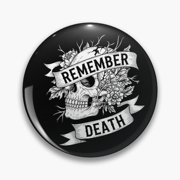 Item preview, Memento Mori Skull Flowers Dead Leaves and Flowers designed and sold by nuel-art.