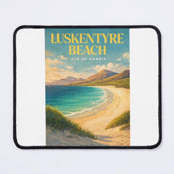 Item preview, Luskentyre Beach Isle of Harris Scotland Hebrides Coastal Sands designed and sold by Aryabek.