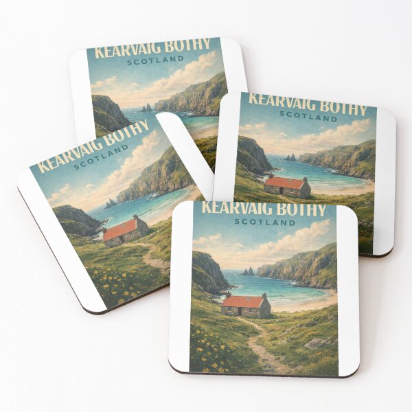 Item preview, Kearvaig Bothy Cape Wrath Sutherland Scotland Remote Coastal Bay designed and sold by Aryabek.