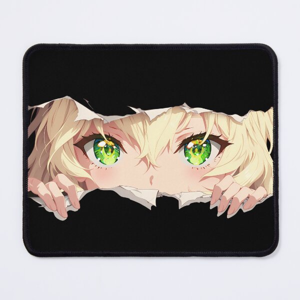 Item preview, Mikaela Hyakuya Seraph Of The End Ripped Paper Peeking Eyes designed and sold by PMartistStudio.