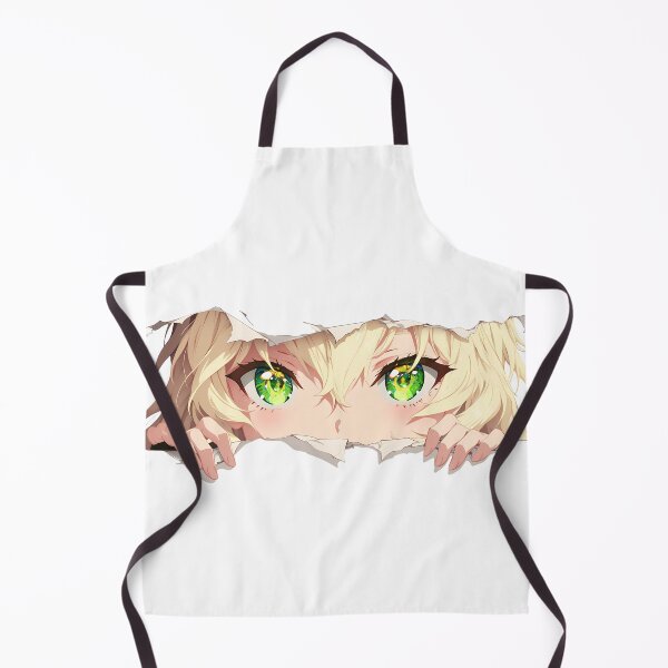 Item preview, Mikaela Hyakuya Seraph Of The End Ripped Paper Peeking Eyes designed and sold by PMartistStudio.