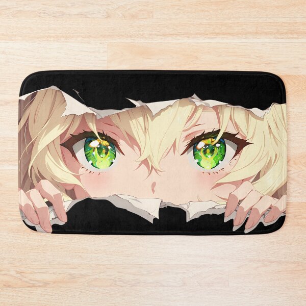 Item preview, Mikaela Hyakuya Seraph Of The End Ripped Paper Peeking Eyes designed and sold by PMartistStudio.
