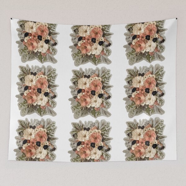 Item preview, Delicate Colorful Dried Flowers designed and sold by AnimaliaStar.