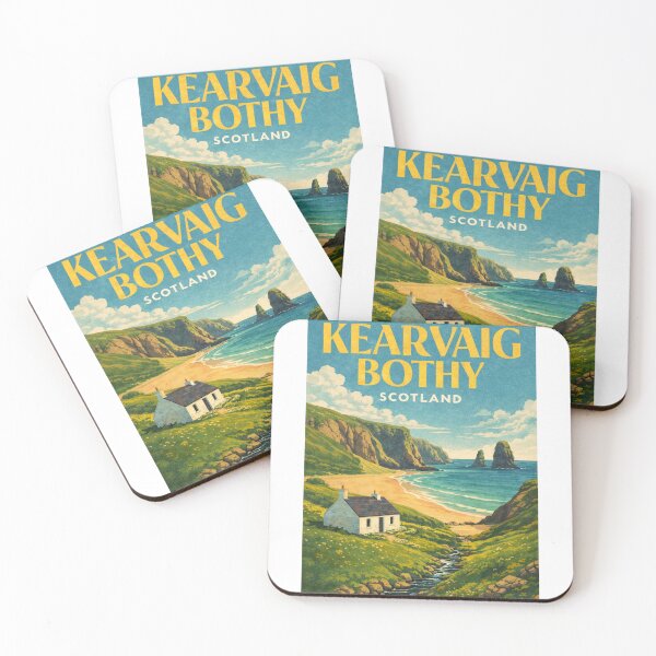 Item preview, Kearvaig Bothy Cape Wrath Scotland Sutherland Coastal Cliffs Cove designed and sold by Aryabek.