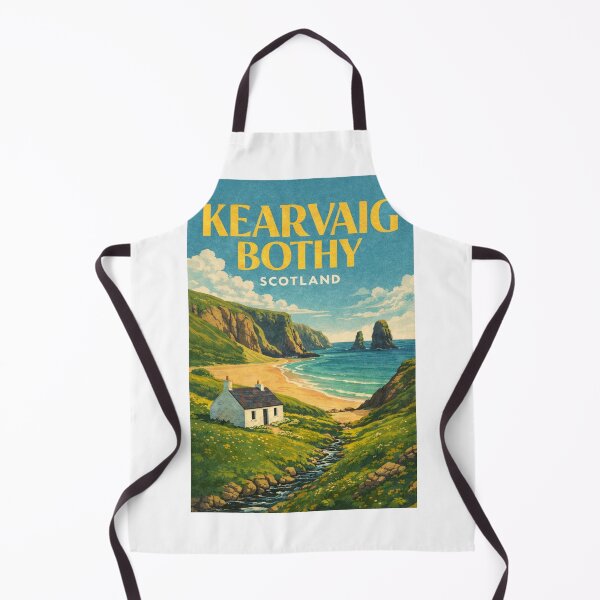 Item preview, Kearvaig Bothy Cape Wrath Scotland Sutherland Coastal Cliffs Cove designed and sold by Aryabek.