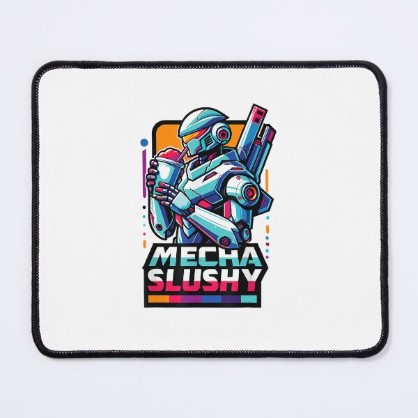 Item preview, Mecha Slushy Robot Futuristic Cyberpunk Robot Drinking Slushie Graphic designed and sold by alber-garnell.