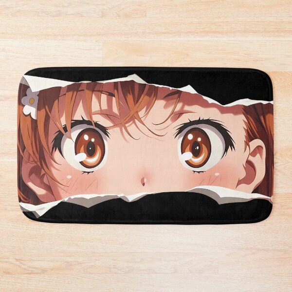 Item preview, Misaka Mikoto A Certain Scientific Railgun Wide Eyes Torn Paper Peek designed and sold by PMartistStudio.