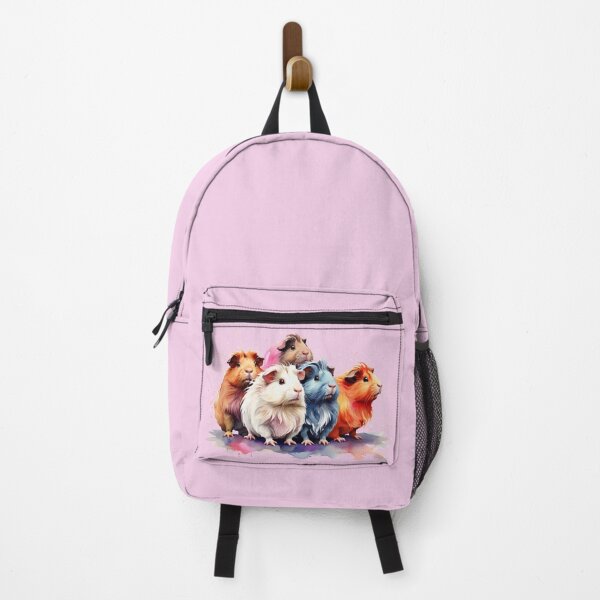 Item preview, Colorful guinea pigs - fluffy watercolor design designed and sold by Rose Design & Photos.