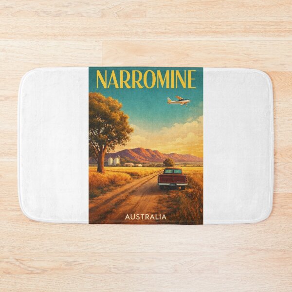 Item preview, Narromine Dubbo Region New South Wales Australia Outback Plains Landscape designed and sold by Aryabek.