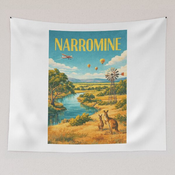 Item preview, Narromine Dubbo New South Wales Australia Macquarie River Countryside designed and sold by Aryabek.