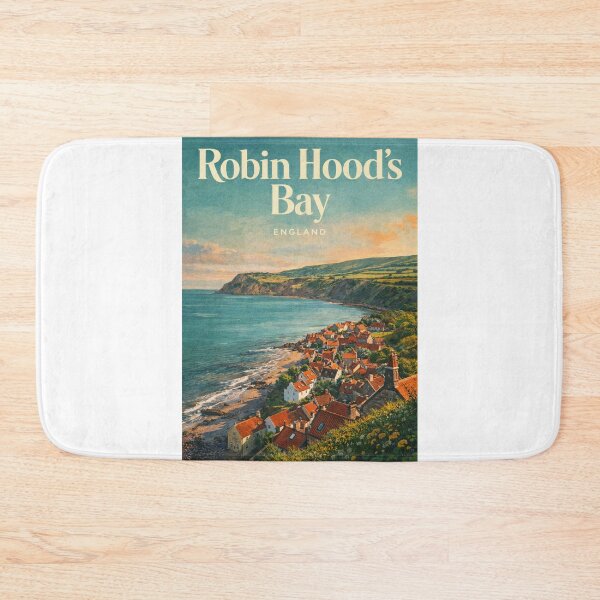 Item preview, Robin Hoods Bay North York Moors Yorkshire England Coastal Village designed and sold by Aryabek.