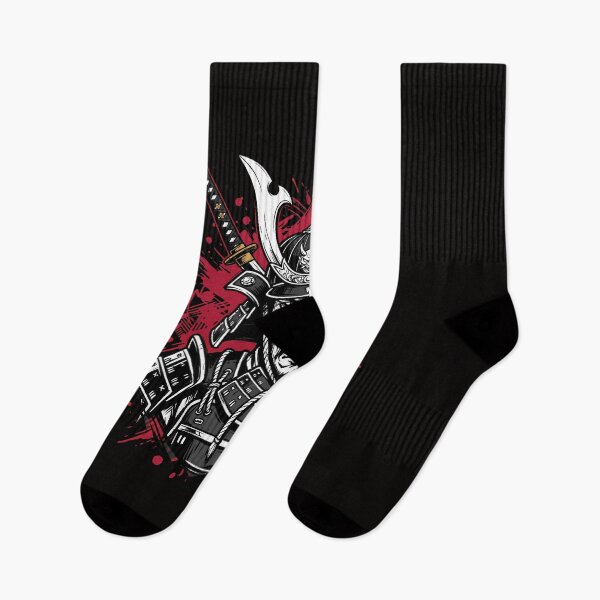 Item preview, Japanese Samurai Warrior Tattoo Style Graphic Art, Ronin Bushido Armor Design for Streetwear and Poster designed and sold by seven things shop.