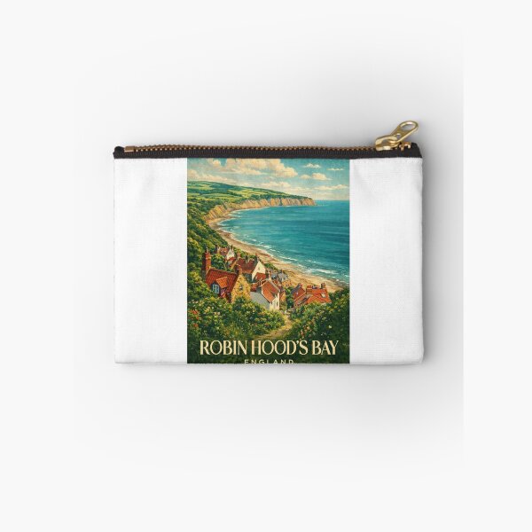 Item preview, Robin Hoods Bay Yorkshire England North York Moors Coastal Cliffs designed and sold by Aryabek.