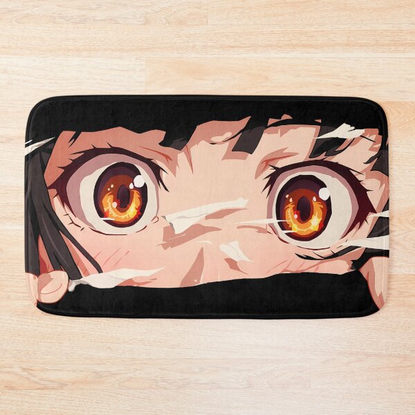 Item preview, Nadeko Sengoku Bakemonogatari Orange Eyes Torn Paper Peek designed and sold by PMartistStudio.