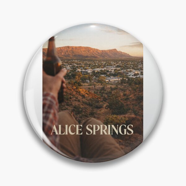 Item preview, Alice Springs Northern Territory Australia MacDonnell Ranges Town View designed and sold by Aryabek.