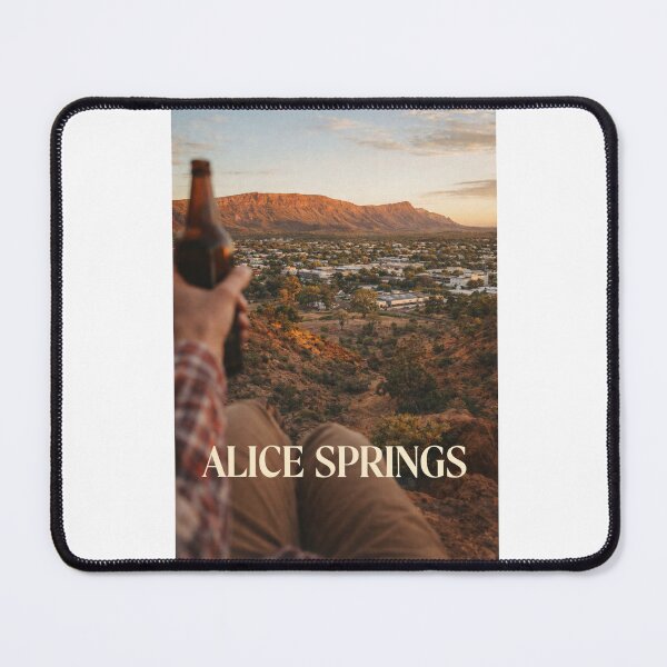 Item preview, Alice Springs Northern Territory Australia MacDonnell Ranges Town View designed and sold by Aryabek.