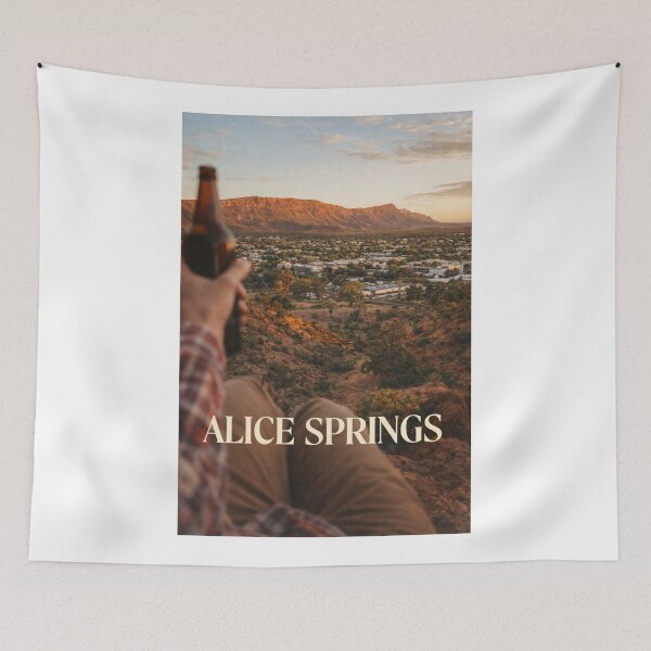 Item preview, Alice Springs Northern Territory Australia MacDonnell Ranges Town View designed and sold by Aryabek.