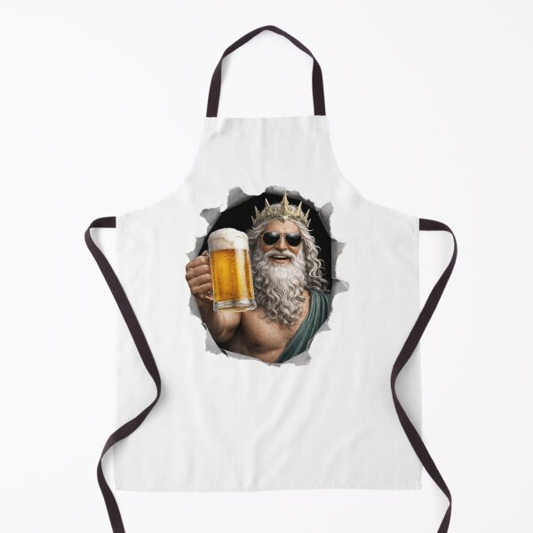 Item preview, Poseidon Drinking Beer King God Funny Meme Party designed and sold by dal-koz-ar.