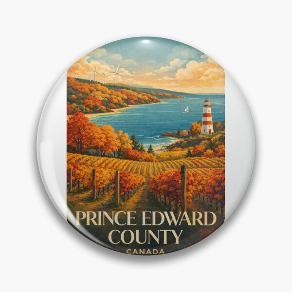 Item preview, Prince Edward County Ontario Canada Bay of Quinte Vineyard Coastline designed and sold by Aryabek.