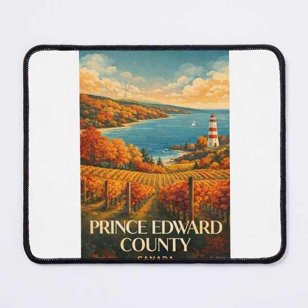 Item preview, Prince Edward County Ontario Canada Bay of Quinte Vineyard Coastline designed and sold by Aryabek.
