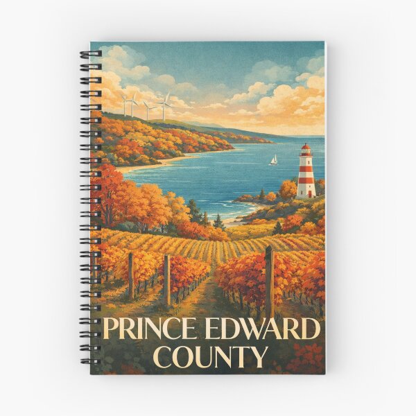 Item preview, Prince Edward County Ontario Canada Bay of Quinte Vineyard Coastline designed and sold by Aryabek.