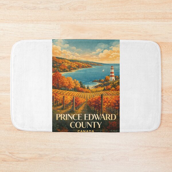 Item preview, Prince Edward County Ontario Canada Bay of Quinte Vineyard Coastline designed and sold by Aryabek.