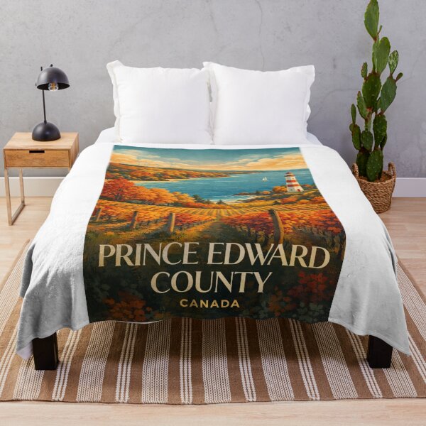 Item preview, Prince Edward County Ontario Canada Bay of Quinte Vineyard Coastline designed and sold by Aryabek.