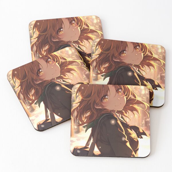 Item preview, Nishizumi Miho Girls Und Panzer Winter Golden Hour Glow designed and sold by PMartistStudio.